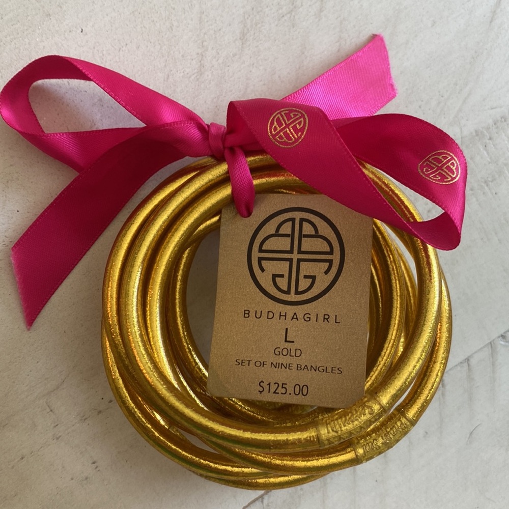 Budhagirl gold bangles